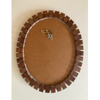 Teakhouten jaren 60 spiegel